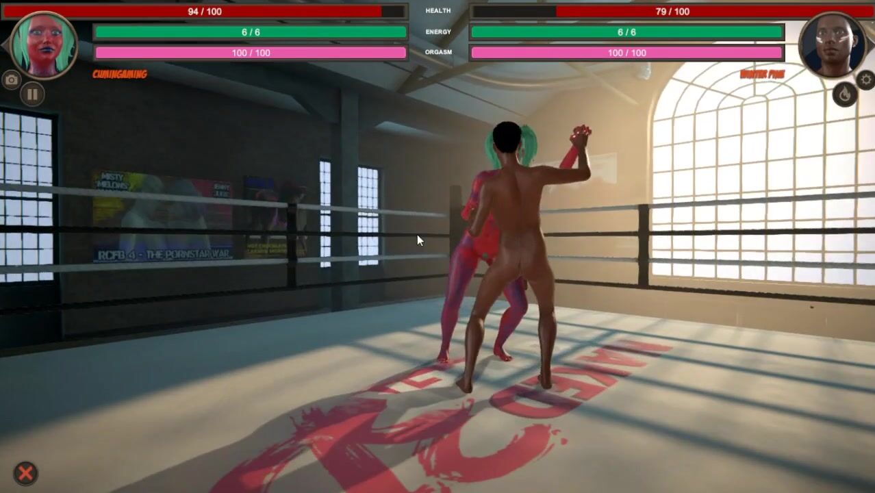 Naked Fighter 3D SFM Hentai Game Wrestling Mixed Sex Fight With Giant
