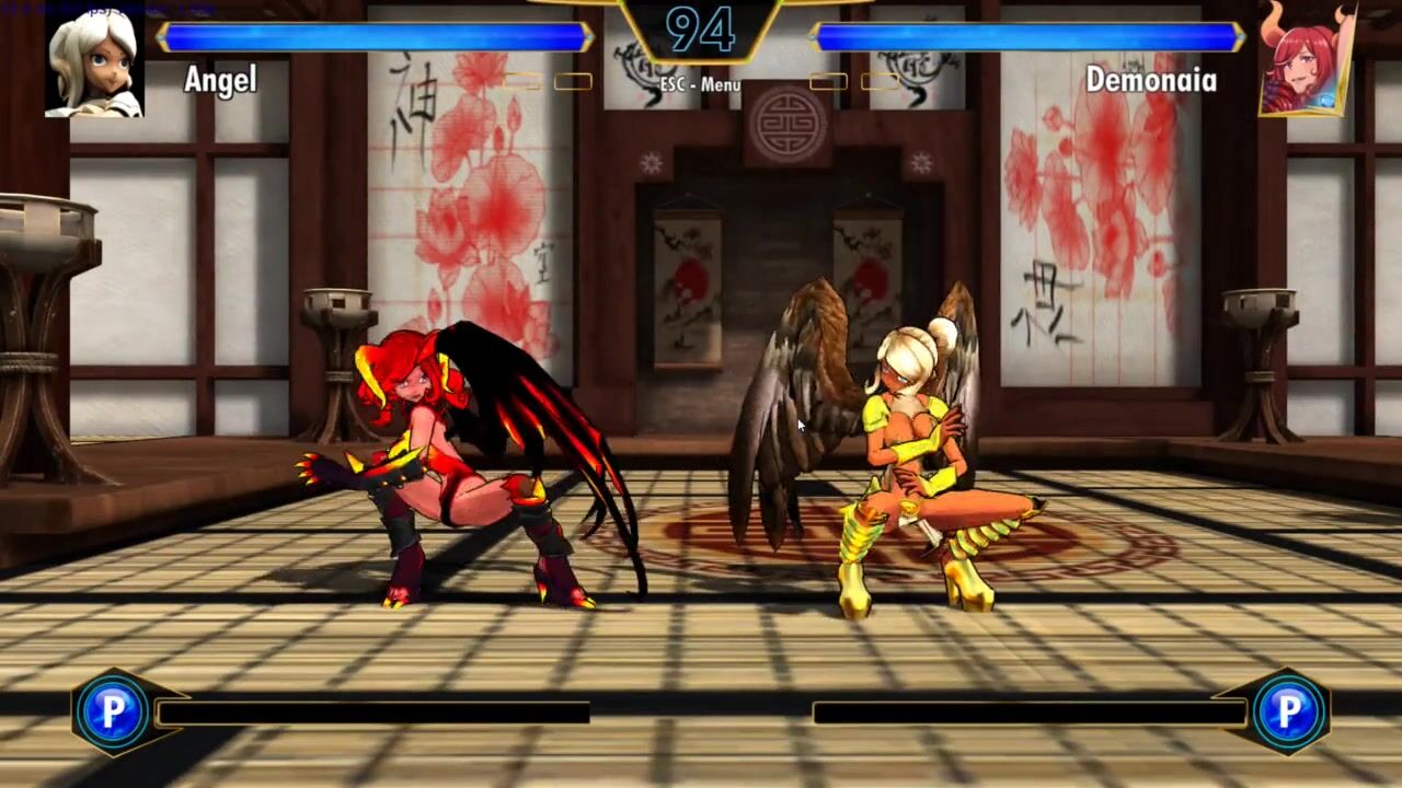 Game Play Hentai Fighter - Demon Vs Angel - FAPCAT