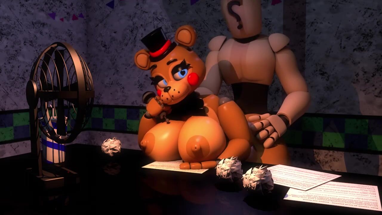 Toy Freddy Likes To Be Slapped In The Ass [With Sound] - FAPCAT