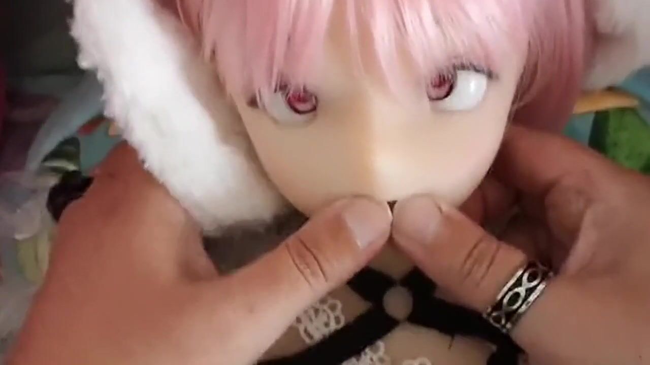 Pullip Doll Porn - Sex Doll Pink Hair And Pink Pussy Fucking - FAPCAT